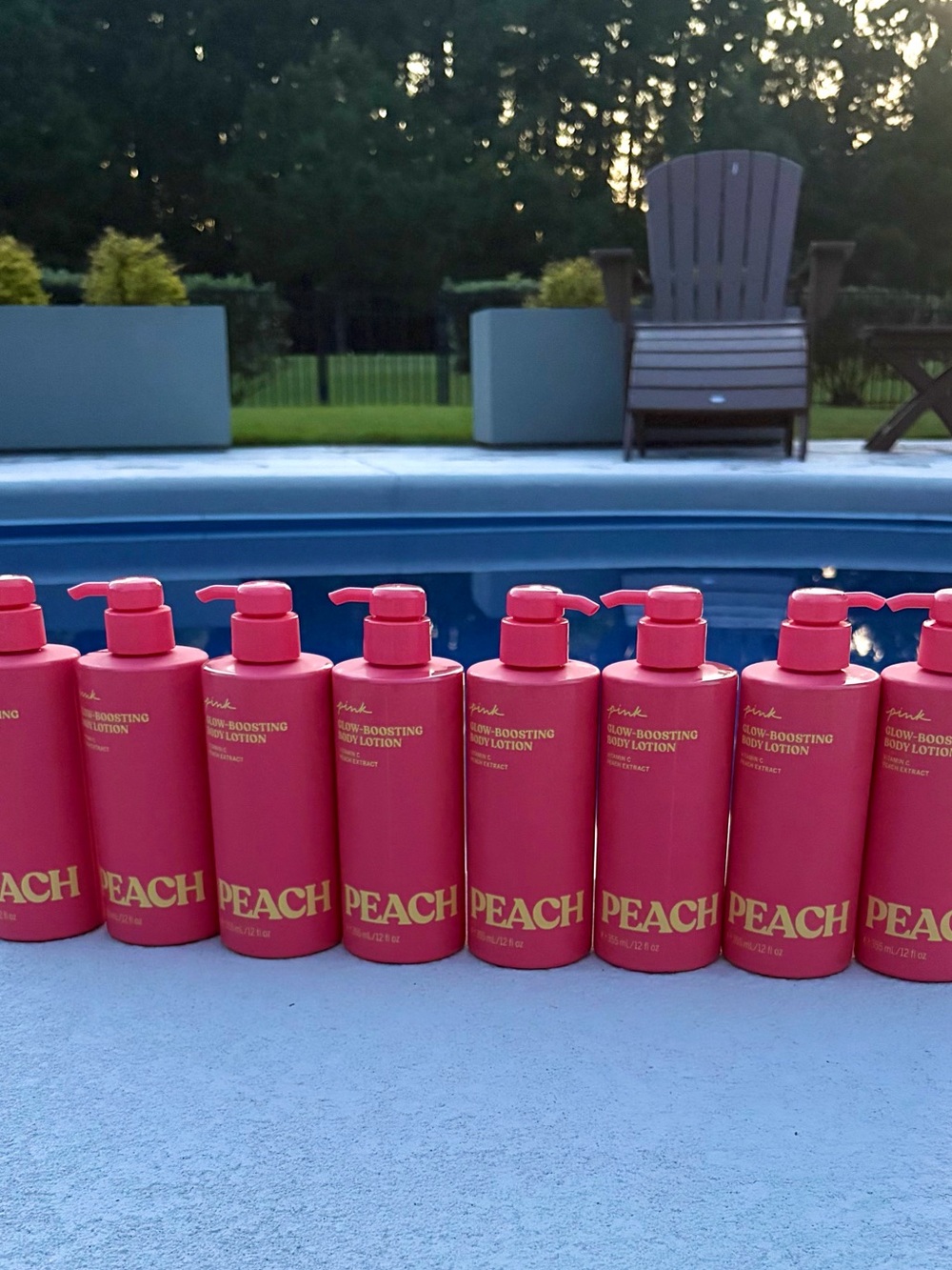 PINK Victoria’s Secret - 12oz PEACH - Glow Boosting Body Lotion - Picture 7 of 11